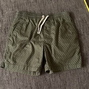 J. Crew Olive and Beige Shorts